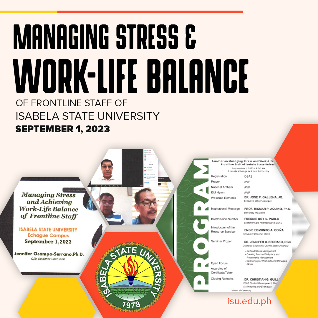 Invigorating a Healthy Workplace: ISU Launches Stress Management and ...